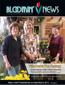 Bloomin' News, published bi-monthly by the Los Angeles Flower Market