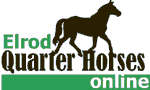 Logo, Elrod Quarter Horses Online